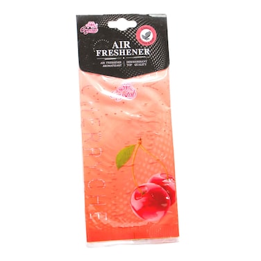 Crystal Hanging Air Freshner Cherry