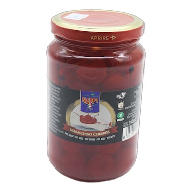 Nappi Red Maraschino Cherries 370Ml