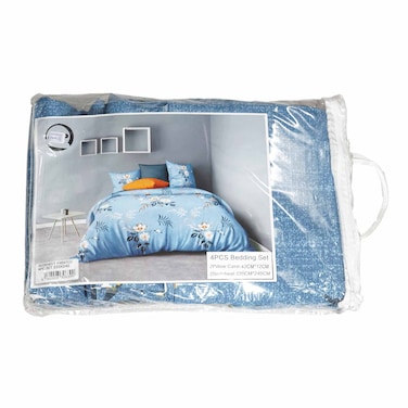 Bedsheet Printed 4Pc Set 220X240