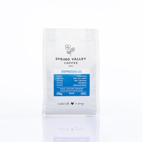 Spring Valley  Dark Roast Beans 250Gm