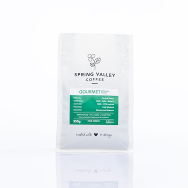 Spring Valley  Medium Roast Fine Grind 250Gm