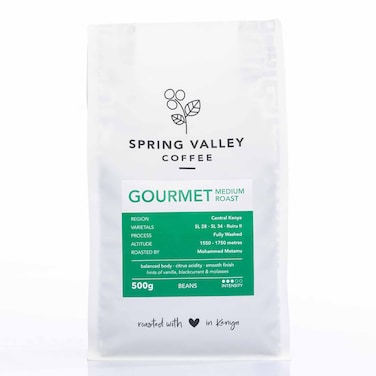 Spring Valley Medium Roast Beans 500g