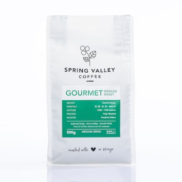 Spring Valley  Gourmet Medium Roast Medium Grind 500Gm