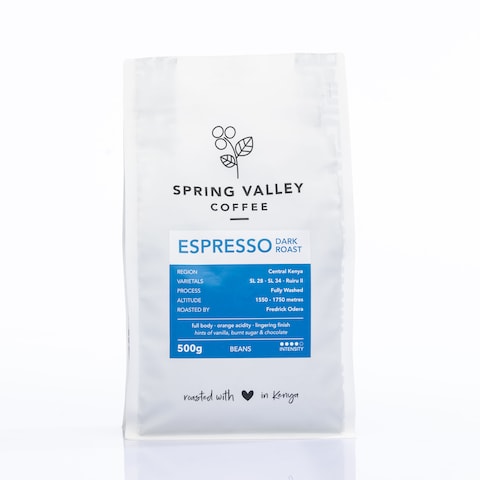 Spring Valley  Dark Roast Beans 500Gm