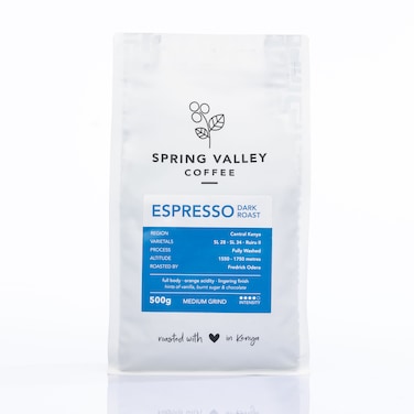 Spring Valley Espresso Medium Grind 500g