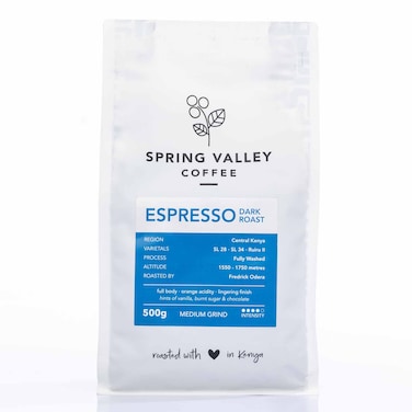 Spring Valley Espresso Medium Grind 500g