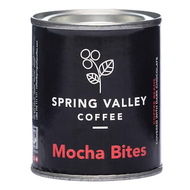Dark Chocolate Covered Coffee Beans Tin 40g