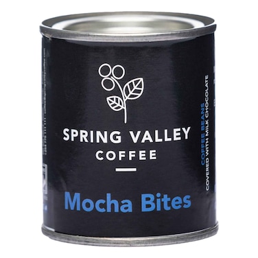 Spring Valley White Chocolate Covered Coffee Beans 40g