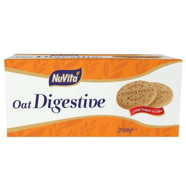 NuVita Oat Digestive Biscuit 200g