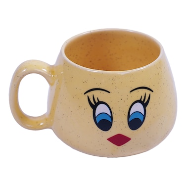 Aworky Cup Sari Emoji Round Yellow