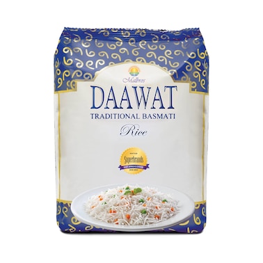 Daawat Traditional Basmati Rice 2Kg