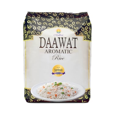 Malbros Daawat Aromatic Rice 2Kg