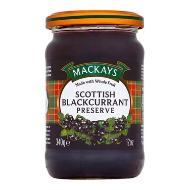 Mackays Blackcurrant Preserve 340G