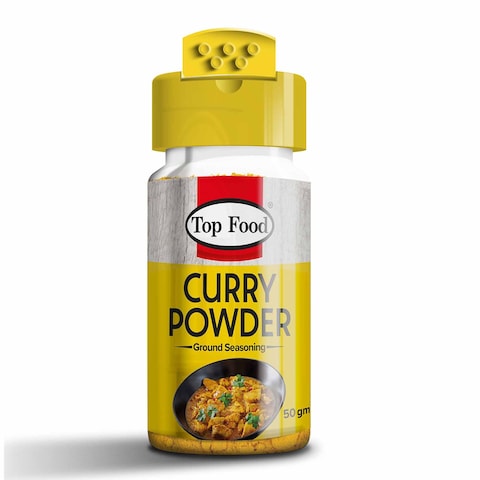 Top Food Curry Powder Jar 50G