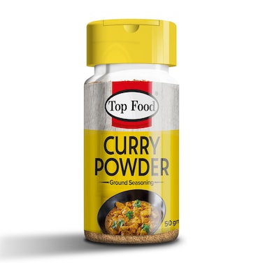 Top Food Curry Powder Jar 50G