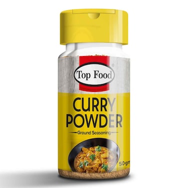 Top Food Curry Powder Jar 50g