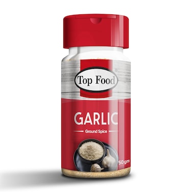 Top Food Garlic Powder Jar 50G