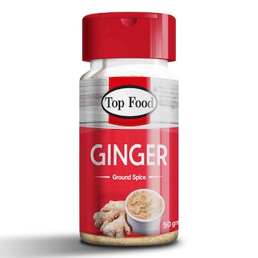 Top Food Ginger Powder Jar 50g