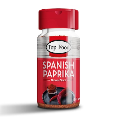 Top Foodspanish Paprika Jar 50G