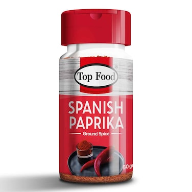 Top Food Spanish Paprika Jar 50g