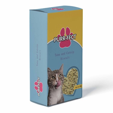 Purr-fect Tunacat Bisccat Treats80G