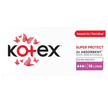 Kotex Pantyliner Long 16