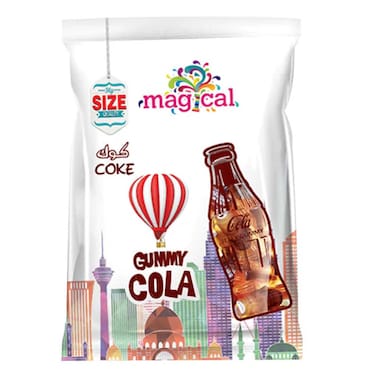 Magical Gummy Cola Bottles 80Gm
