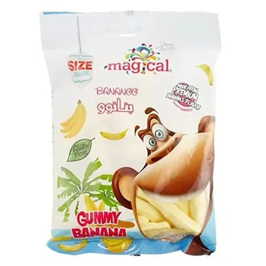 Magical Gummy Bananas 80Gm