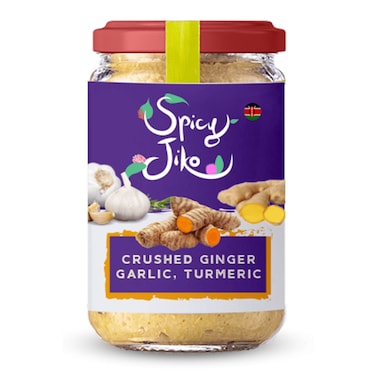 Spicyjiko Crushed Ginger Garlic Tumeric Paste 200G