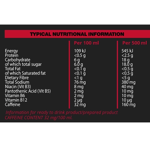 Score Energy Drink Original 500Ml