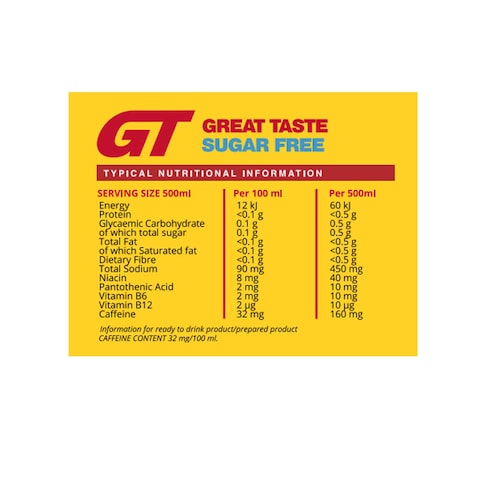 Score Energy Drink GT 500Ml