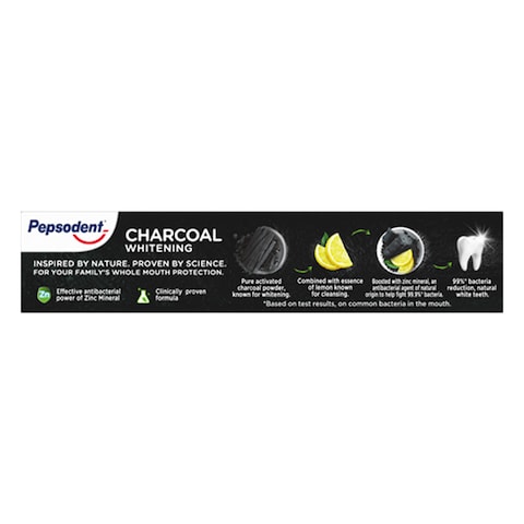 Pepsodent Toothpaste Charcoal for Stain removal  teeth whitening 130G