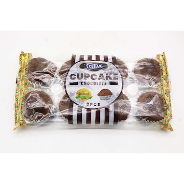 Festive Cupcake Chocolate 8Pc 250G