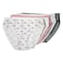 Basic 5 Pieces  Briefs Fancy Tex Girl 4/5A Rsd