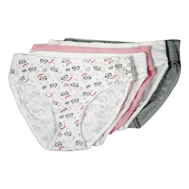 Basic 5 Pieces  Briefs Fancy Tex Girl 6/8A Rsd