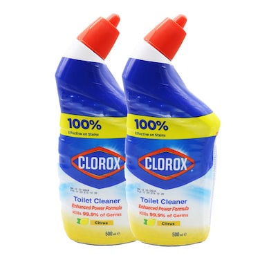 Clorox Toilet Cleaner Citrus 3X500Ml