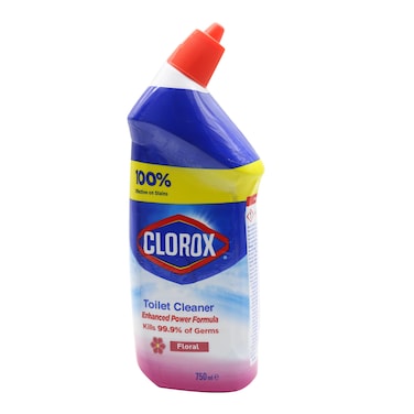Clorox Multi Purpose Floral Magic Toilet Cleaner Gel 750ml