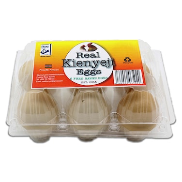 Real Kienyeji Eggs- 6 Pack