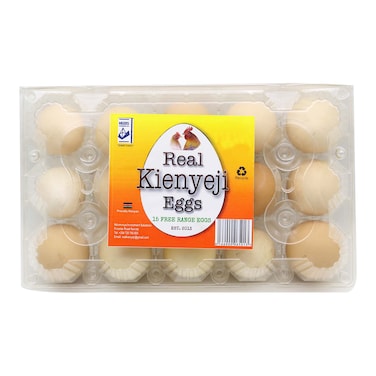 REAL KIENYEJI EGGS 15 PACK