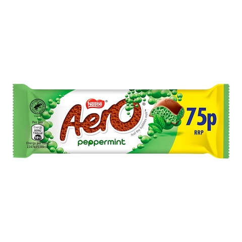 Aero Peppermint Bubbly 36G