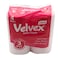 Velvex Ultra 3 Ply Printed Toilet Tissue 4 Pack