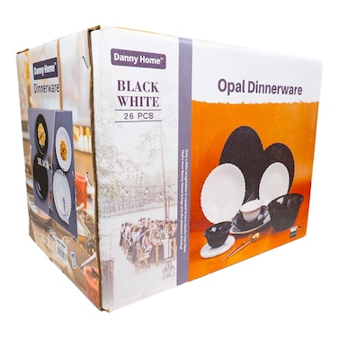 Levs Opal Dinnerware Round 26pcs