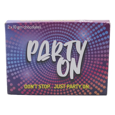Party On Anti Hangover Chocolate 20G