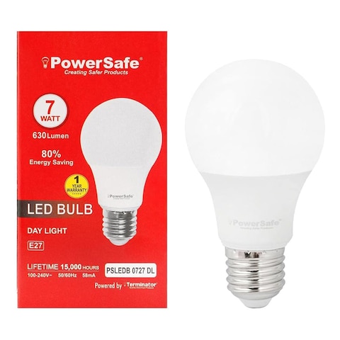 Powersafe Led Bulb 7W Warm White E27