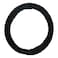 Car Fur Steering Wheel Cover Black