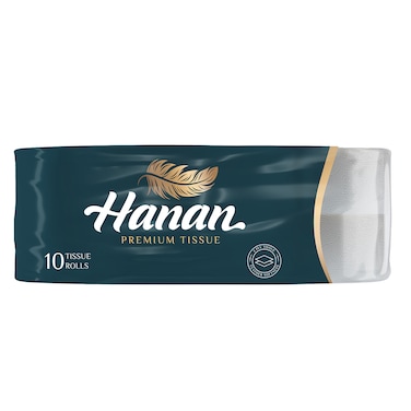 Hanan Toilet Paper White 10 Pack