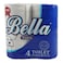 Bella Toilet Paper White 4 Pack