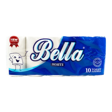 Bella Toilet Paper White 10 Pack