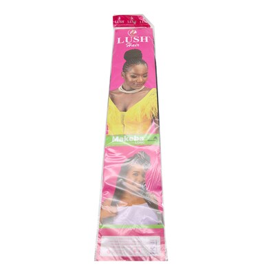 Lush Makeba Long Braids Col 1 Grey