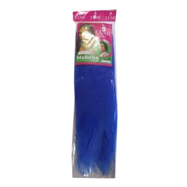 Lush Makeba Short Braids Color Blue